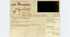 Desktop Screenshot of brauhaus-wilhermsdorf.de